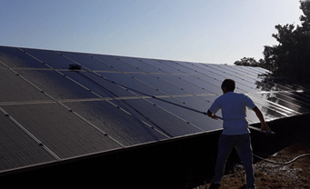 Solar Panel Cleaning Image